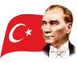 Gazi Mustafa Kemal Atatürk ve Türk bayrağı